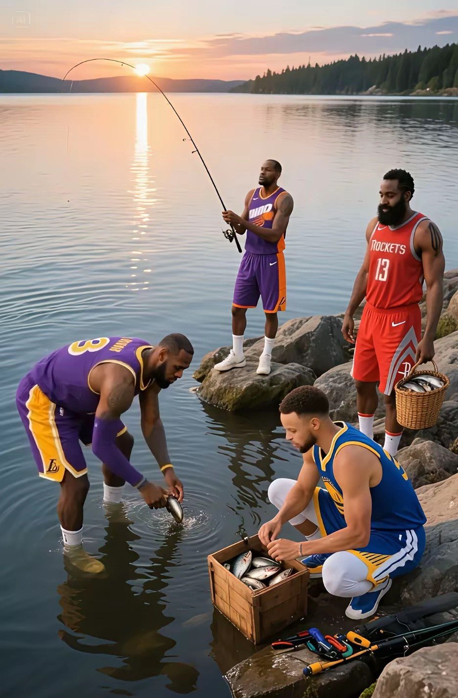 洛杉矶快船发布备战花絮，国际比赛日绝杀压哨，社区盾任务艰巨，身体对抗强度拉满的简单介绍